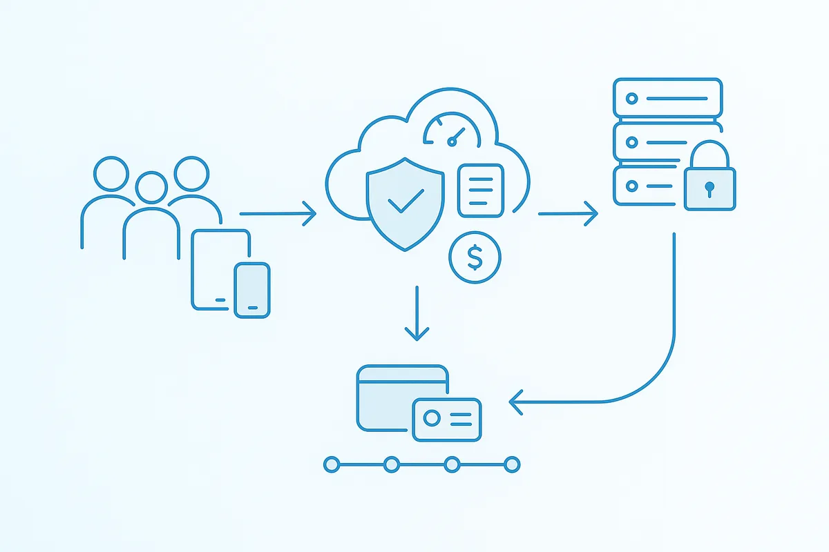 Gateway request and billing flow